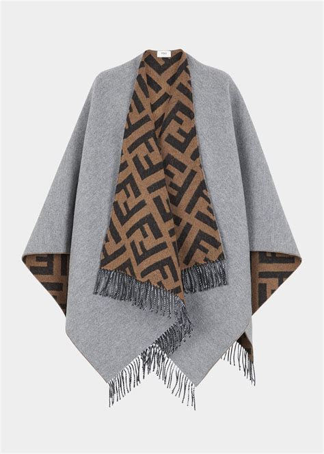 fendi scarf mens replica|fendi cashmere poncho.